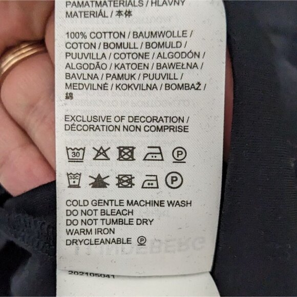 NWT J. Lindeberg | Ace Mock Neck T-shirt in Black - Picture 8 of 14